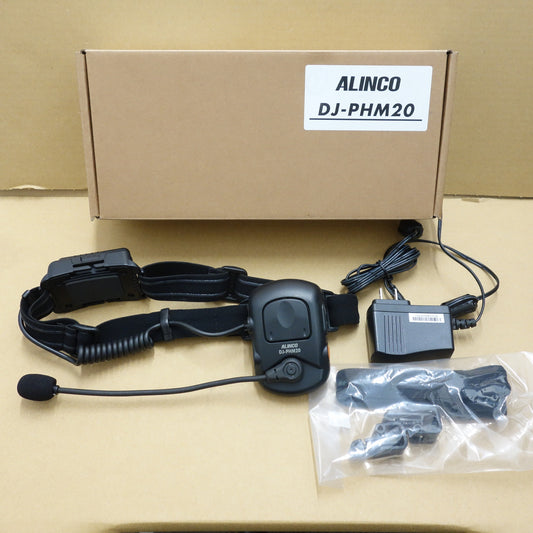 [送料無料] ◆ALINCO ヘルメット 作業帽 用 ヘッドセット 型 トランシーバー DJ-PHM20 アルインコ バッテリー EBP-108 EDC-122①◆