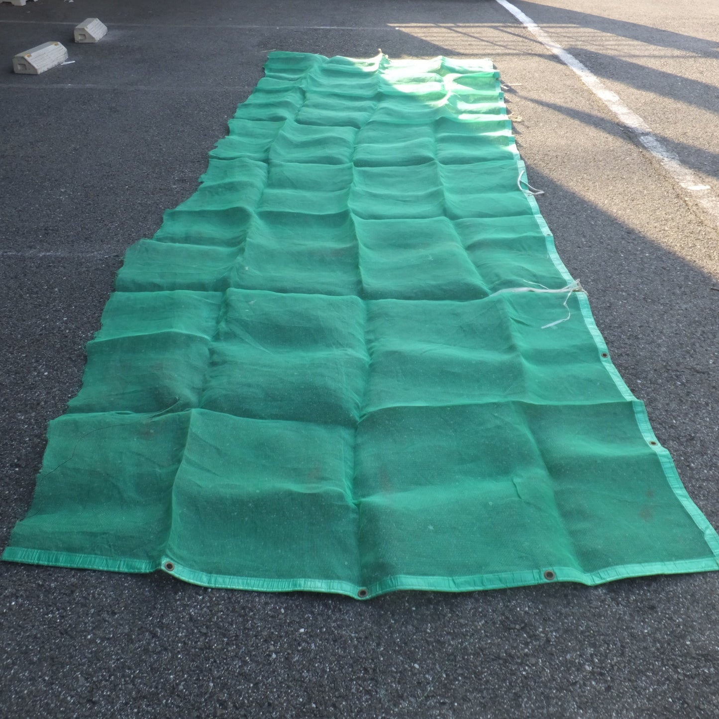 [送料無料] ★日本防炎協会 防炎 メッシュシート 各種 9枚 セット　5m×1.7m 5m×0.8ｍ 3.2×1.7m など★