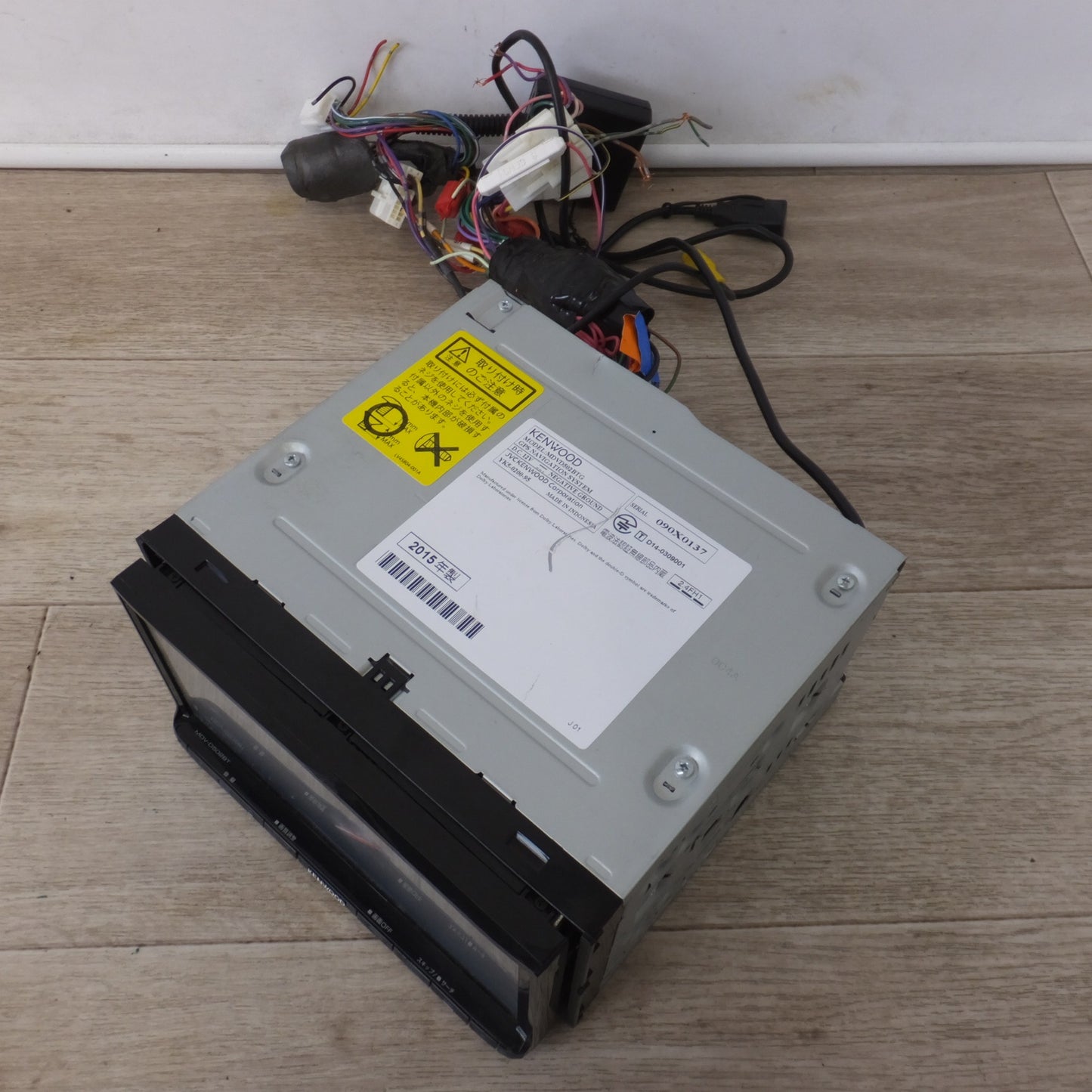 [送料無料] ジャンク★ケンウッド KENWOOD メモリーナビゲーション MDVD502BTG MDV-D502BT　液晶割れ(9)★