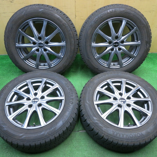 バリ溝！23年！9.5分★スタッドレス 205/60R16 ヨコハマ アイスガード iG60 EuroSpeed MANARAY SPORT ユーロスピード 16インチ PCD114.3/5H★5033001NJス