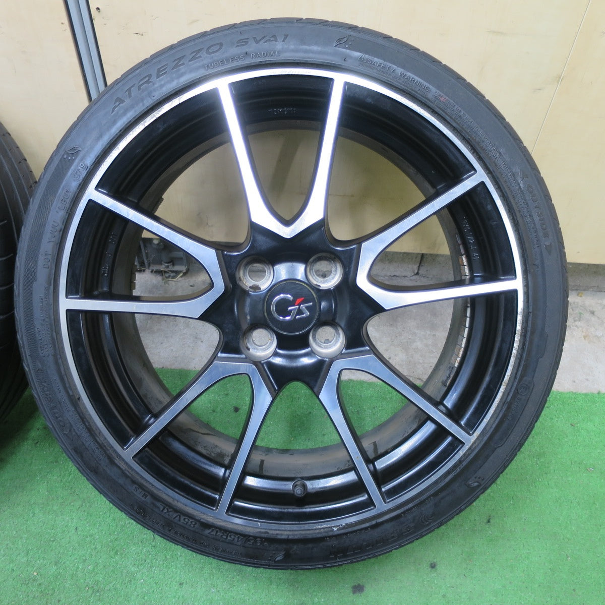 4本価格★トヨタ アクア G's 純正 195/45R17 サイルン ATREZZO SVA1 17インチ PCD100/4H★5091704TTノ