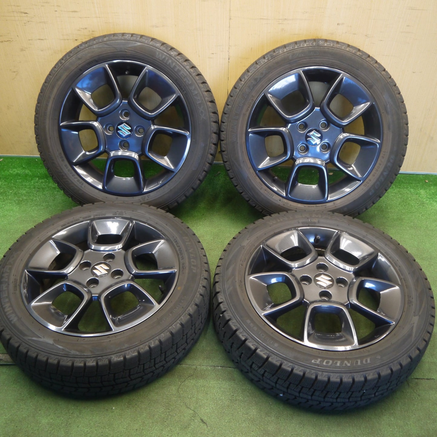 テスト出品◎テスト出品　プリウス 等 195/65R15 スタッドレス ブリヂストン ブリザック VRX3 JP-STYLE MONZA PCD100/5H◎55555555555