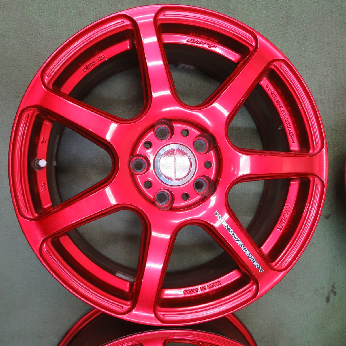 4本価格◎WORK EMOTION EMT-T7R 17インチ ホイール ワーク エモーション 17×7J PCD110/5H◎6080302NGホ