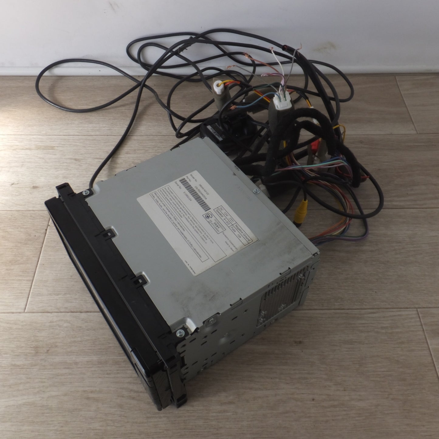 [送料無料] ★パナソニック製 ダイハツ 純正 SDナビゲーション NSZN-W69D 08545-K9122　ドライブレコーダー DRN-H68N 付(4)★