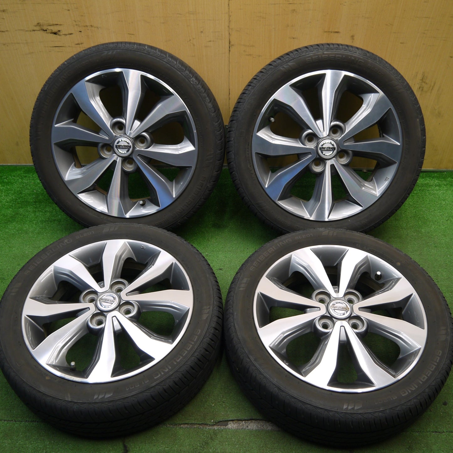 4本価格★日産 デイズ 純正 165/55R15 セイバーリング SL201 15インチ PCD100/4H★5050702Hノ
