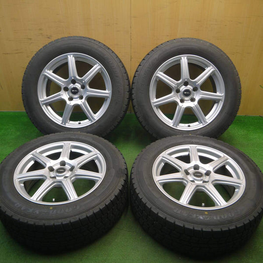 バリ溝！23年！キレイ！9.5分以上★スタッドレス 225/60R17 グッドイヤー アイスナビ7 TOPRUN トップラン 17インチ PCD114.3/5H★5022611Hス
