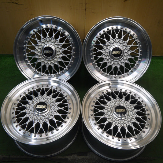 4本価格★BBS RS260 RS261 17インチ ホイール 17×8J 17×9J PCD114.3/5H★5090803Hホ