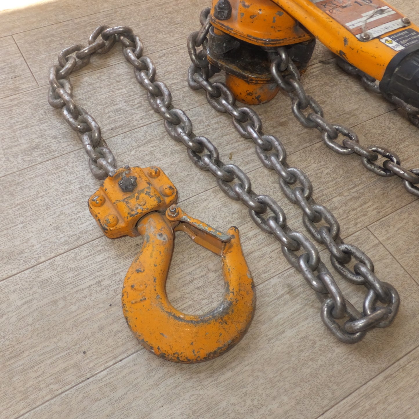 [送料無料] ★キトー KITO レバーブロック L5A LB016 1.6t 1600kg　CHAIN V-7.1★