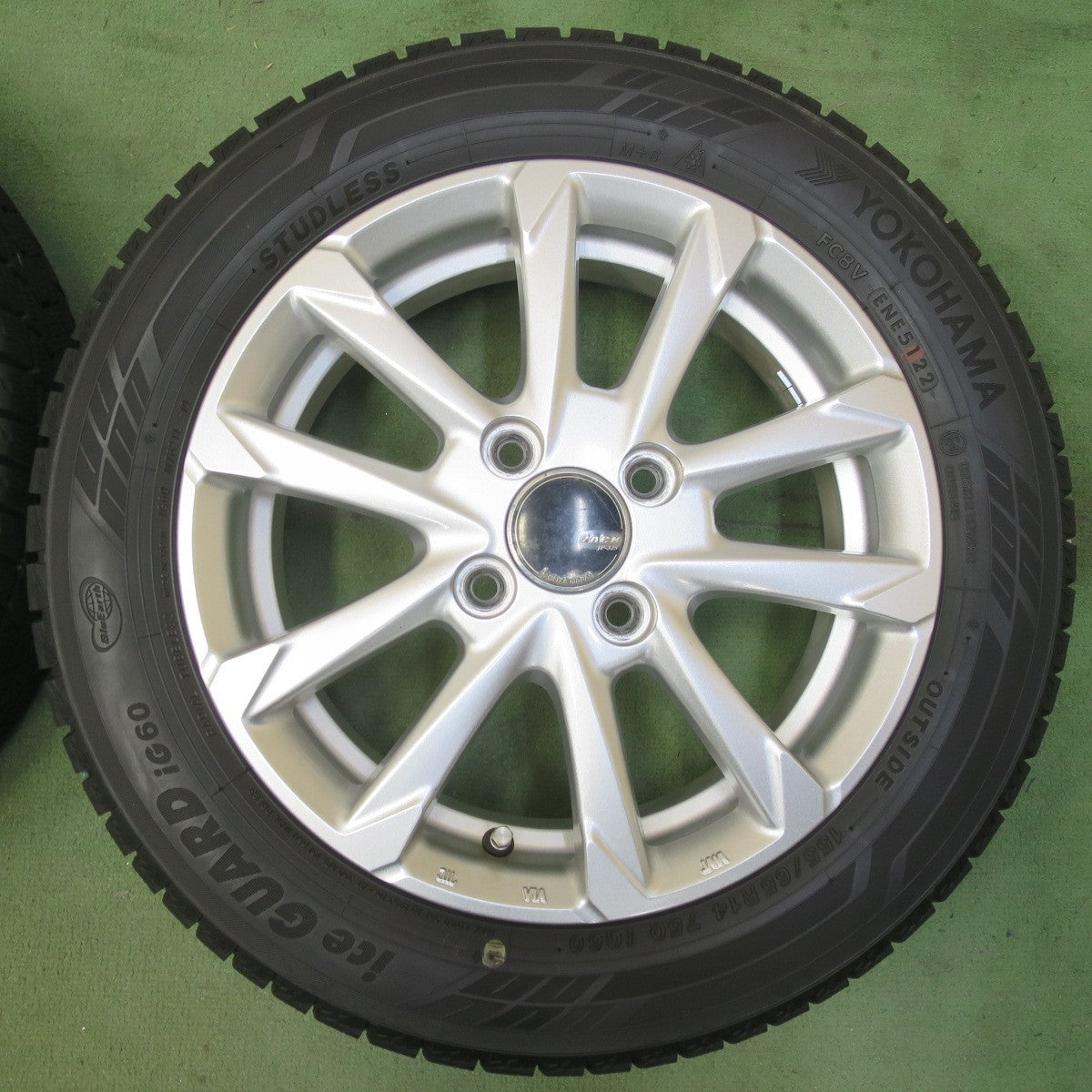 バリ溝！22年！9分◎スタッドレス 155/65R14 ヨコハマ アイスガード iG60 ブリヂストン ブリザック VRX2 ZACK JP-325 MONZA ザック モンツァ 14インチ PCD100/4H◎6080901イス