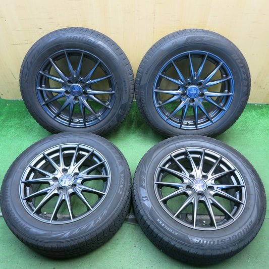キレイ◎スタッドレス 215/60R17 ブリヂストン ブリザック VRX2 VELVA SPORT Z ヴェルヴァ 17インチ PCD114.3/5H◎6082504HAス