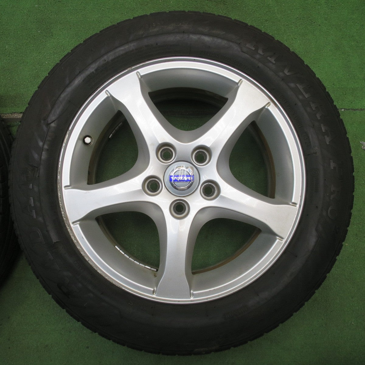 バリ溝！24年！9.5分◎ボルボ V60 S60 純正 205/60R16 レーダー RIVERA PRO2 16インチ PCD108/5H◎6072202NJノ