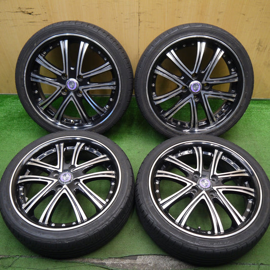 4本価格★165/45R16 ファルケン ZIEX ZE914 Warwic DS-05 DS05 ワーウィック 16インチ PCD100/4H★5060404Hノ