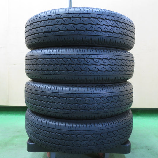 4本価格！23年★145/80R12 80/78N ブリヂストン K370 タイヤ 12インチ 軽 トラック 軽 バン 等★5052903イノタ