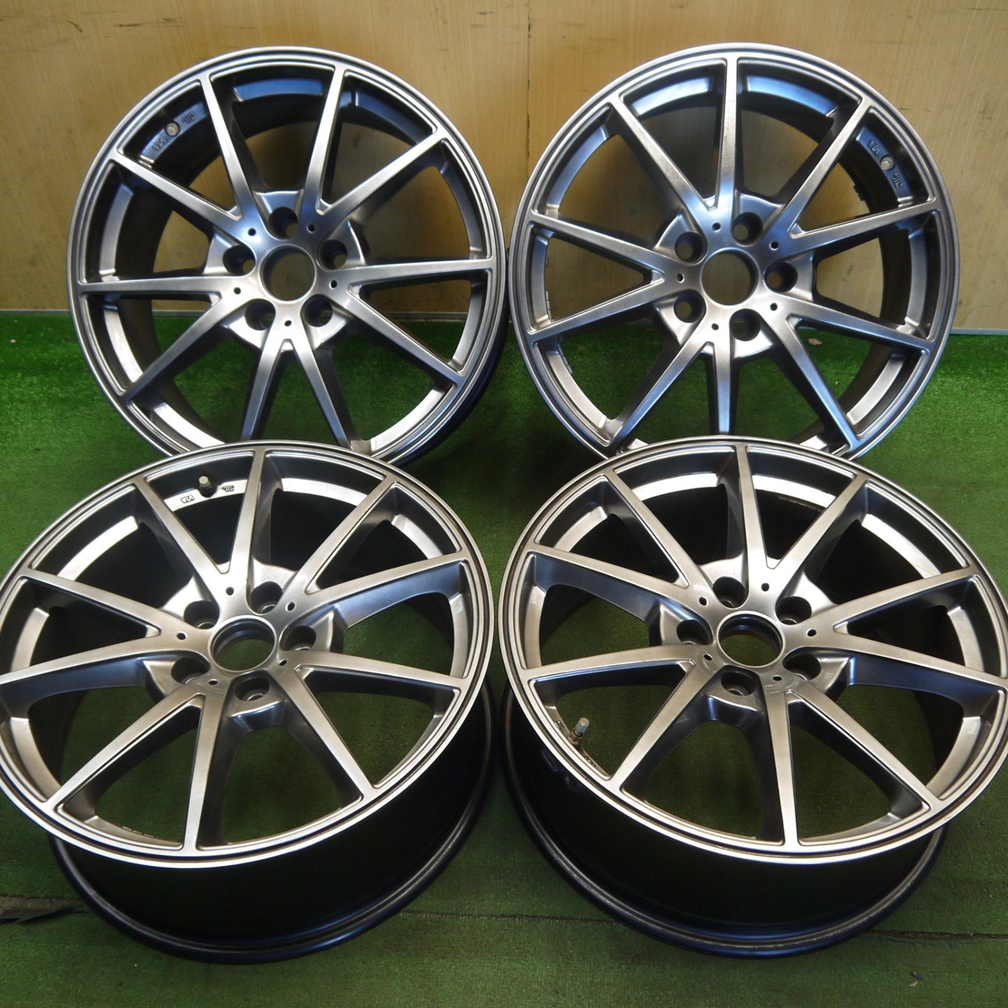 センサー付！キレイ★レクサス LF-SPORT 阿部商会 18インチ ホイール LFスポーツ 18×8J PCD114.3/5H★6061208Hホ