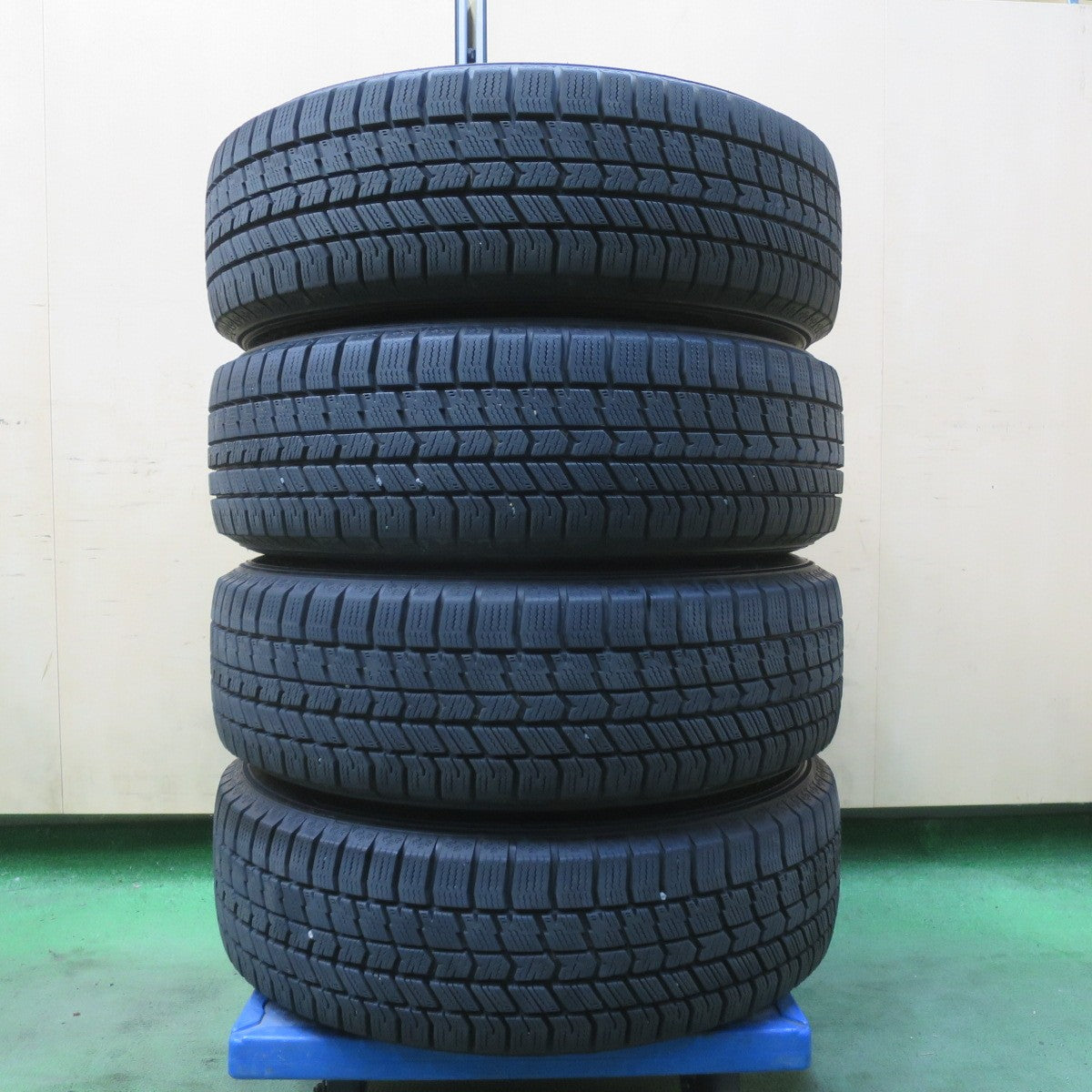 バリ溝！キレイ！9.5分★シエンタ 等 175/65R15 スタッドレス グッドイヤー アイスナビ8 VELVA ヴェルヴァ 15インチ PCD100/5H★6041602イス