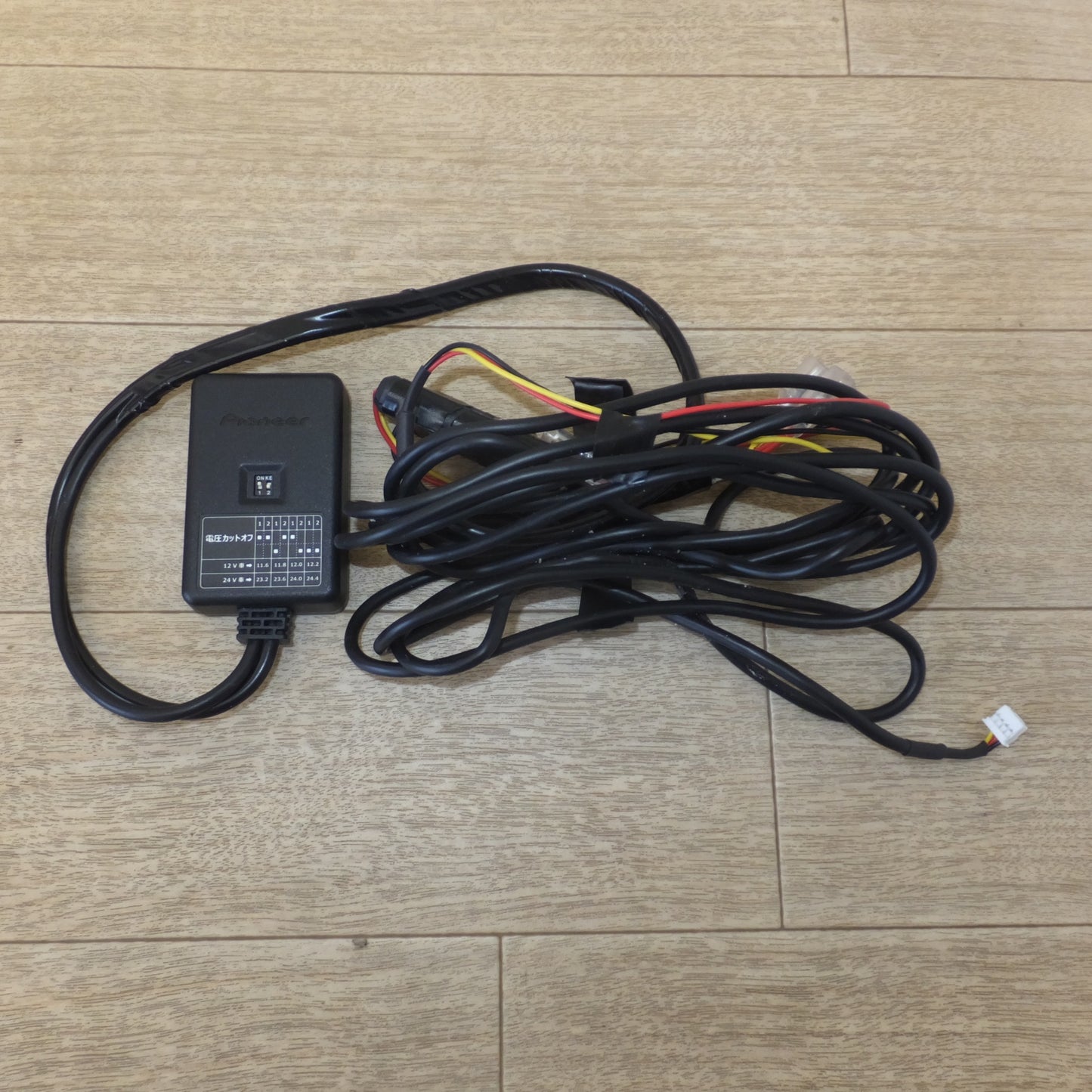 [送料無料] 現状品★パイオニア Pioneer ドライブレコーダー NP-001　駐車監視用電源ケーブル NP-BD001★