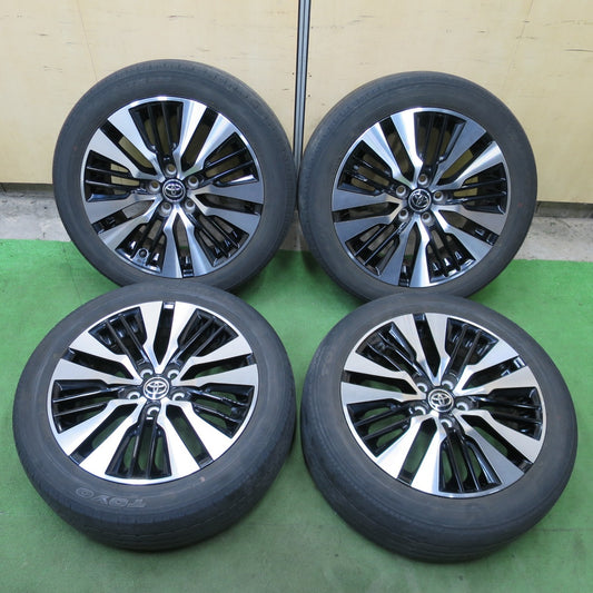 キレイ★トヨタ 30系 アルファード ヴェルファイア SC ZG 純正 235/50R18 トーヨー トランパス R30 18インチ PCD114.3/5H★6021603ナノ