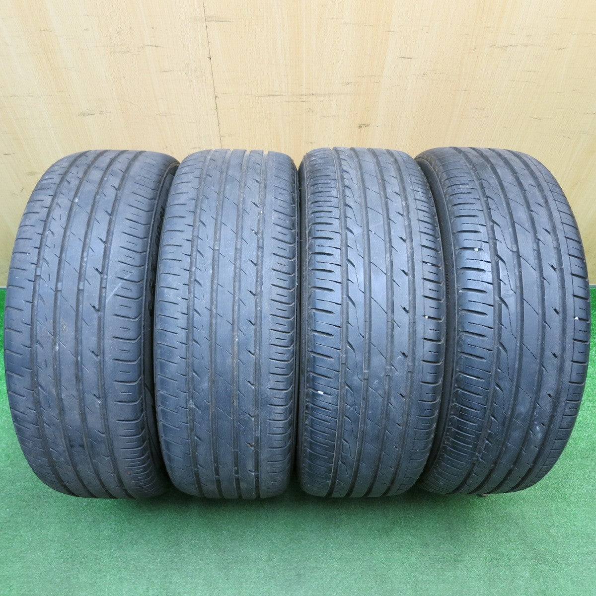 バリ溝！23年！9.5分★トヨタ SAI サイ 純正 215/45R18 メダリオン CST MD-A1 18インチ PCD114.3/5H★5121804HAノ