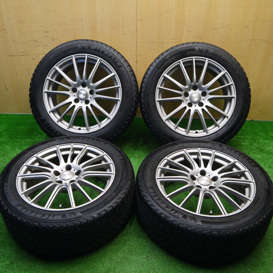 バリ溝！8.5分★スタッドレス 235/50R18 ミシュラン X-ICE SNOW ravrion selzer ラブリオン 18インチ PCD114.3/5H★5102101Hス