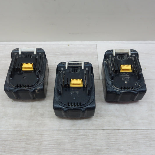 [送料無料] 3点まとめ売り☆マキタ Li-ion リチウム イオン バッテリー BL1430 DC14.4V 3.0Ah 44Wh 電動 工具☆