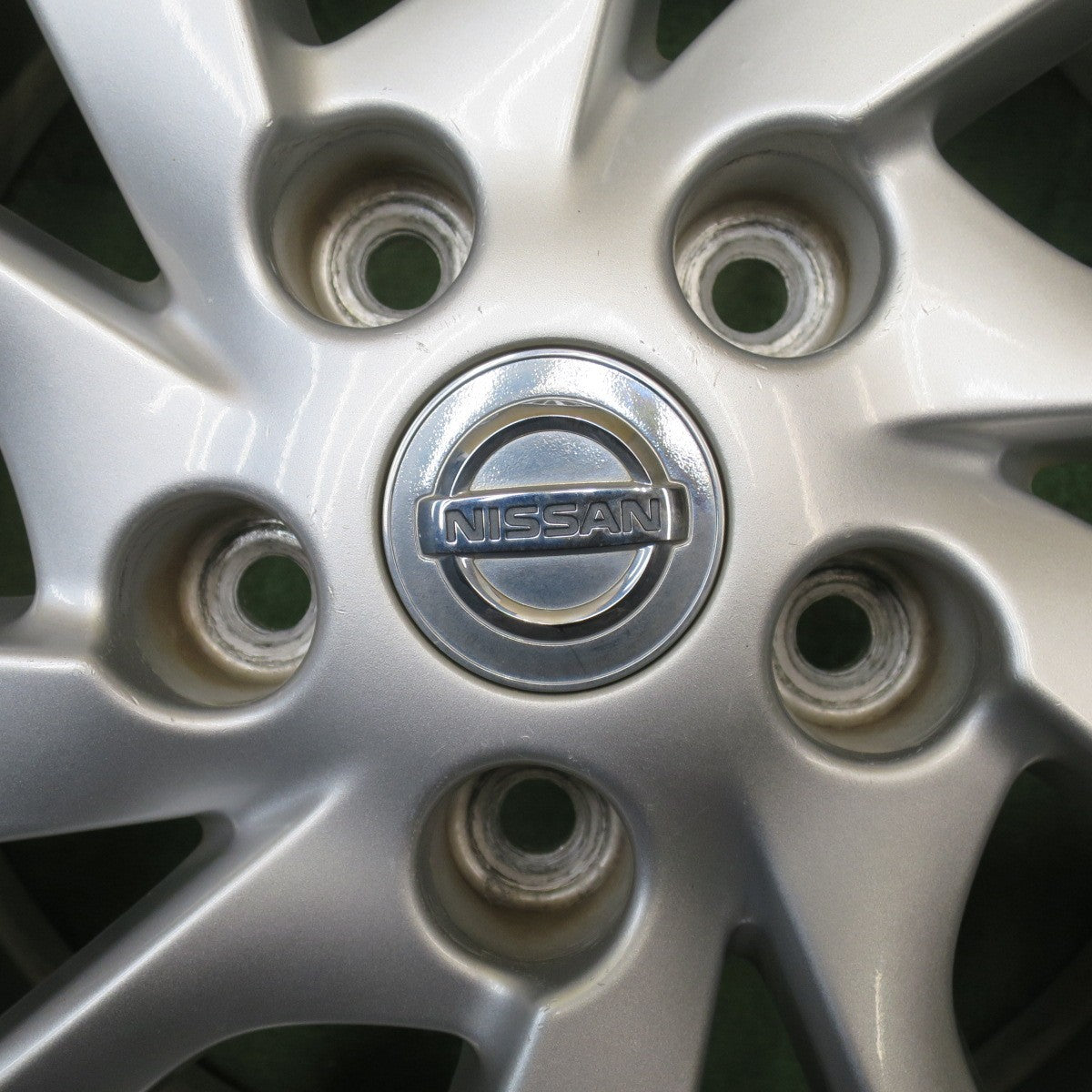 バリ溝！23年！9.5分★日産 TB17 シルフィ 純正 ENKEI 195/60R16 ダンロップ エナセーブ EC204 エンケイ 16インチ PCD114.3/5H★6032205NJノ