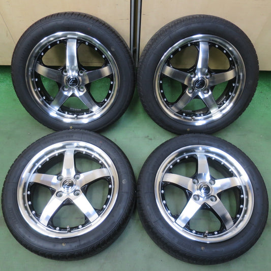 バリ溝！25年！キレイ！8.5分◎165/55R15 アイリンク L-GRIP66 FIRENZE フィレンツェ 15インチ 軽サイズ PCD100/4H◎6083110イノ
