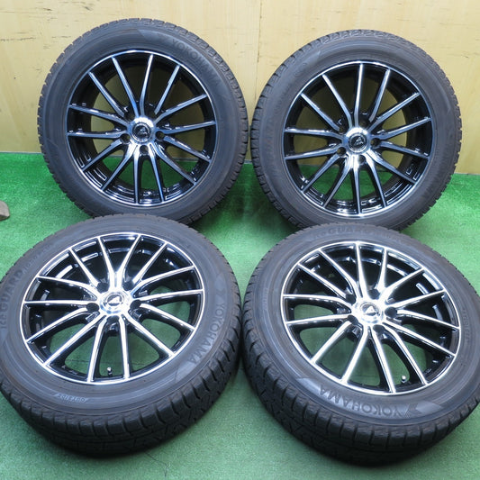 バリ溝！キレイ！9分★スタッドレス 215/55R17 ヨコハマ アイスガード iG50 プラス AZ SPORTS AZスポーツ 17インチ PCD114.3/5H★5031108Hス