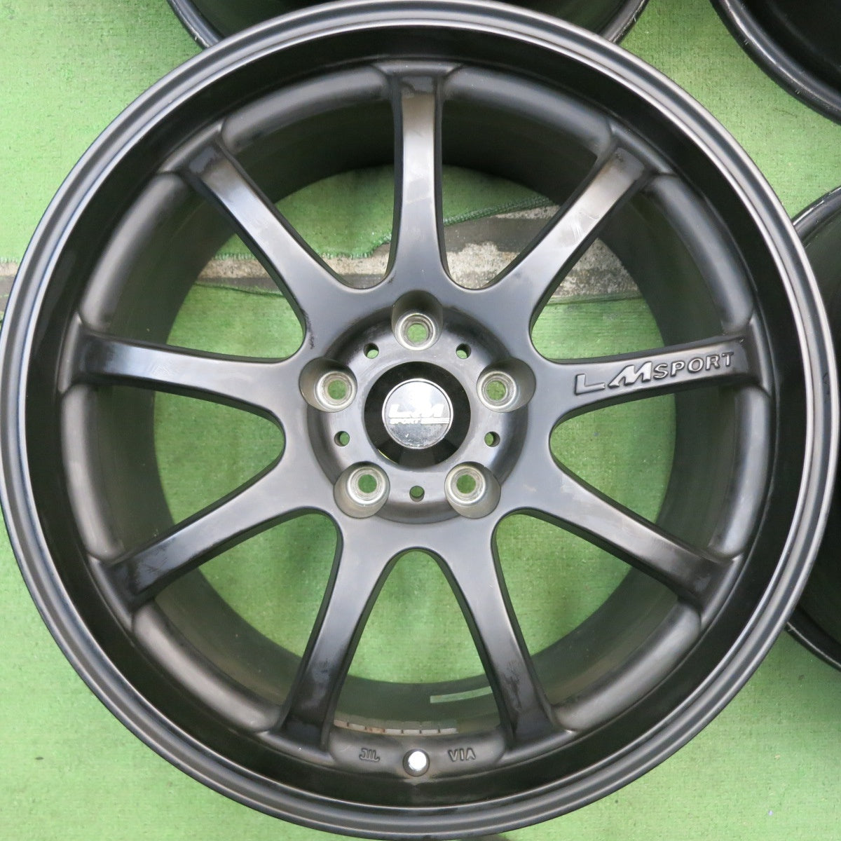 4本価格★LM SPORT ホイール 18インチ 18×8.5J LMスポーツ PCD114.3/5H★5100506HAホ