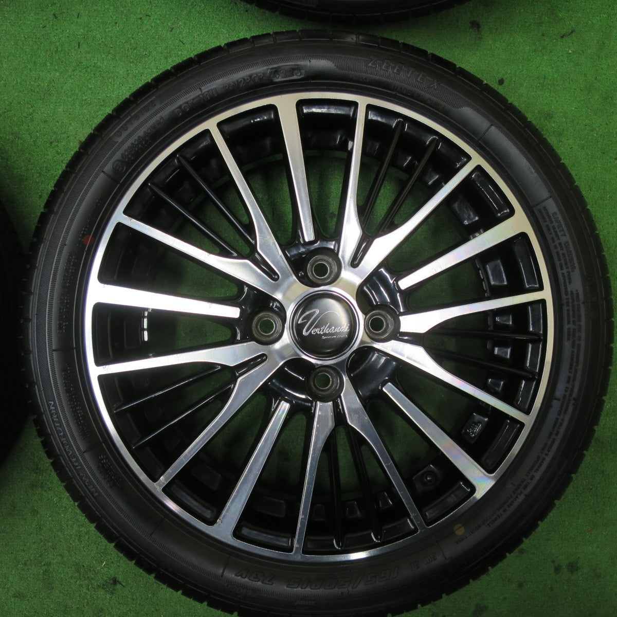 バリ溝！23年！ほぼ10分★165/50R15 ジーテックス NEW REVOLUTION Verthandi ヴェルザンディ ヴェルサンディ 15インチ 軽自動車 軽 サイズ PCD100/4H★5060501TTノ