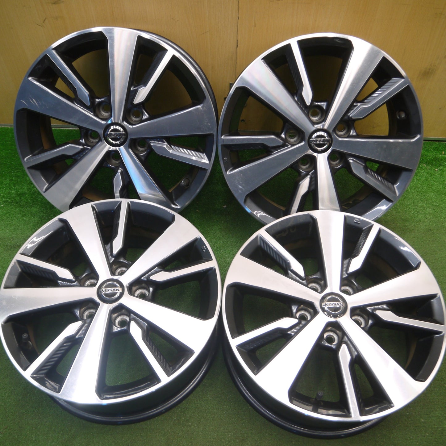 [送料無料] 4本価格★日産 リーフ 純正 ホイール 16インチ 16×6.5J PCD114.3/5H★5021411Hホ