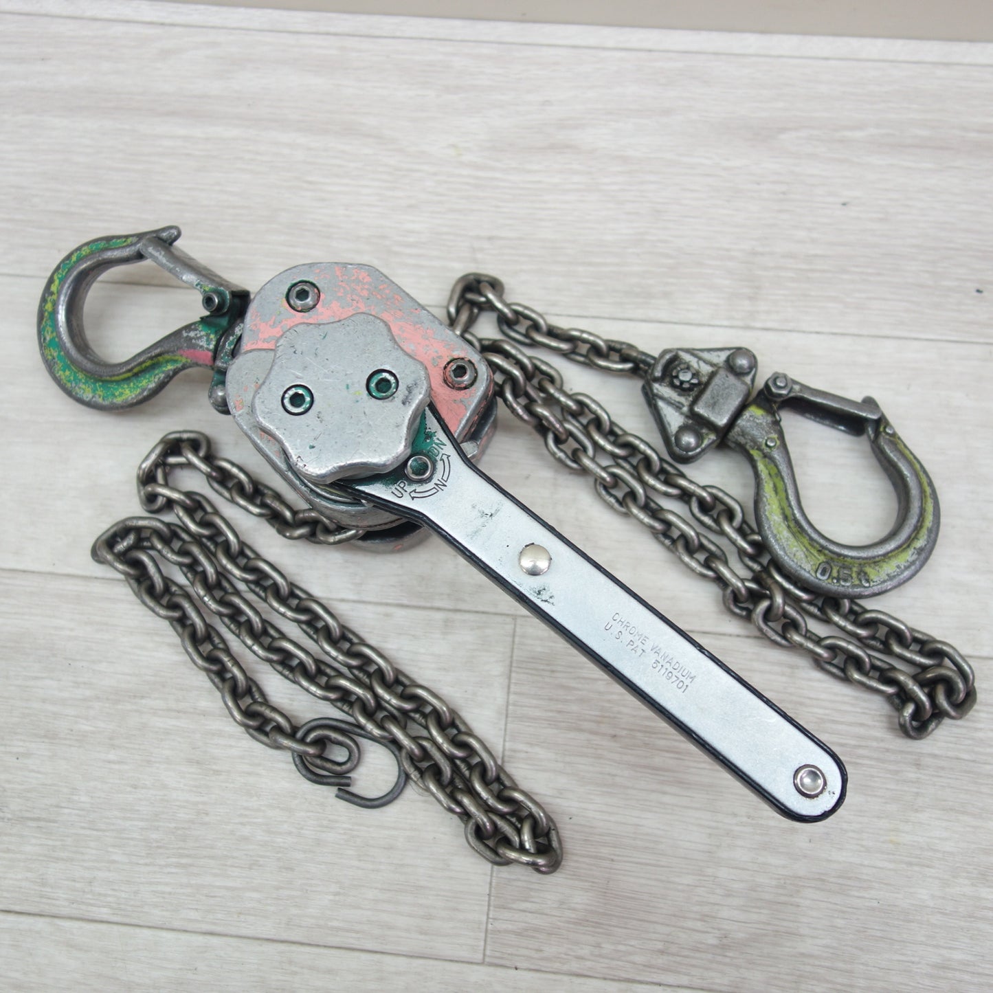[送料無料] ☆KITO キトー レバーブロック 0.5ton 型式 不明 工具 1/2TON☆
