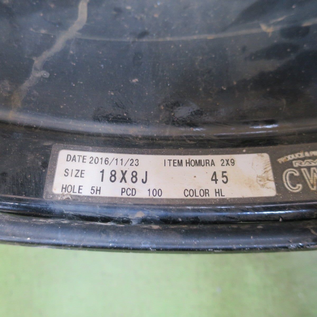 4本価格★プリウス 等 RAYS HOMURA 2×9 18インチ ホイール レイズ ホムラ 2X9 18×8J PCD100/5H★6071302NGホ