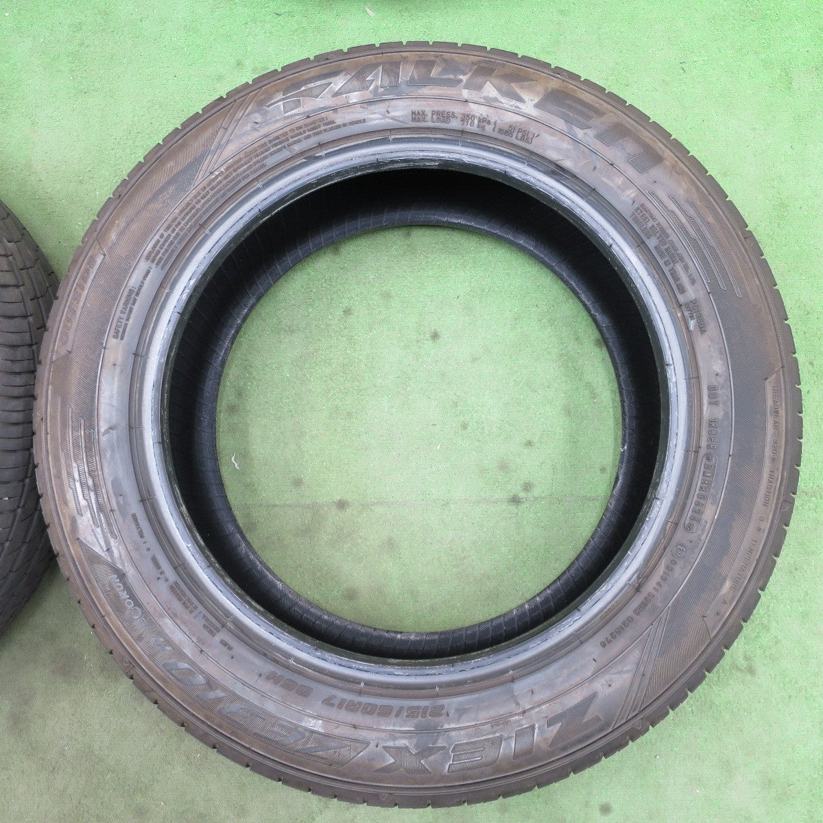 バリ溝！24年！9.5分★215/60R17 ファルケン ZIEX ZE310R ECORUN タイヤ 17インチ C-HR エスティマ カローラクロス アルファード 等★6051902NGノタ