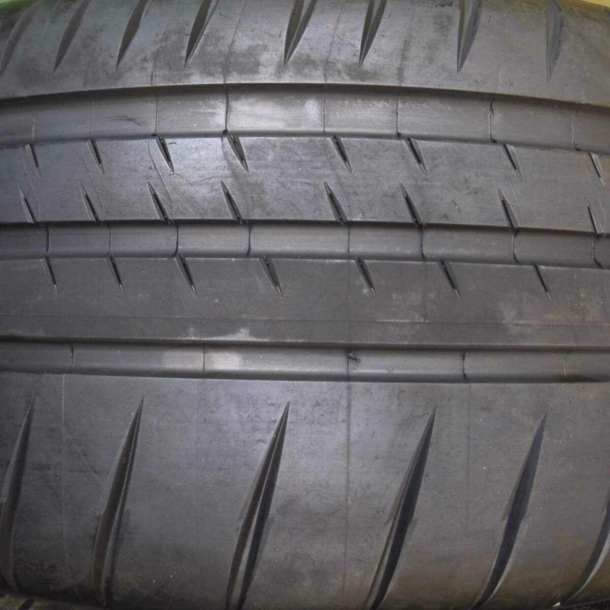 *送料無料* バリ溝！22年！9.5分★235/40R18 265/35R18 ミシュラン パイロット スポーツ CUP2 タイヤ ポルシェ等★3082104Hノタ