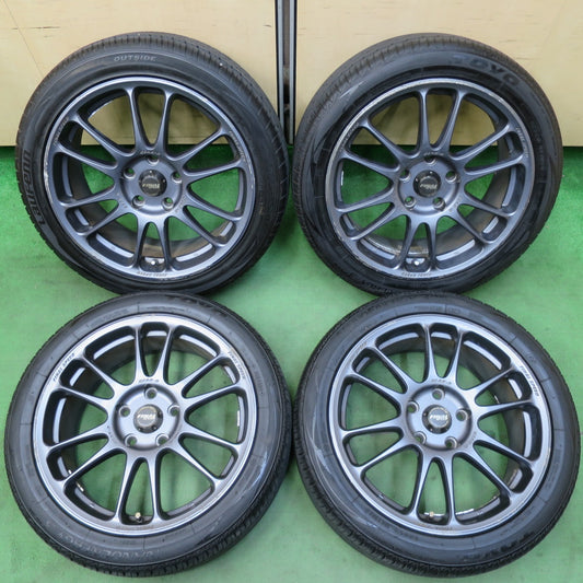 [送料無料] バリ溝！23年！ほぼ10分★215/45R17 ラウフェン S FIT as-01 トーヨー ナノエナジー3 プラス FINAL SPEED GEAR-R ファイナルスピード 17インチ PCD114.3/5H★5032003イノ