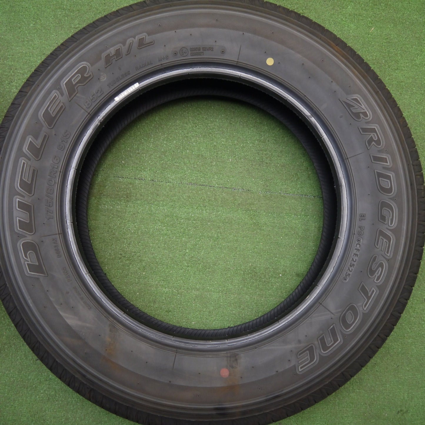 バリ溝！25年！9.5分★ジムニー 等 175/80R16 ブリヂストン デューラー H/L 852 DUELER タイヤ 16インチ★6020909Hノタ