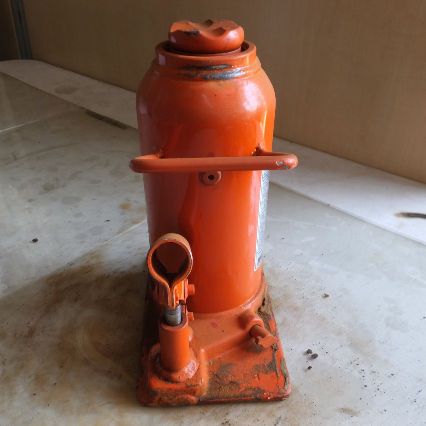 [送料無料] ◆マサダ 油圧ジャッキ MHK-15N 工具 15TON 15ton 15トン 15000kg 油圧式 オイル だるま ダルマ 車載 自動車 点検 整備(7)◆