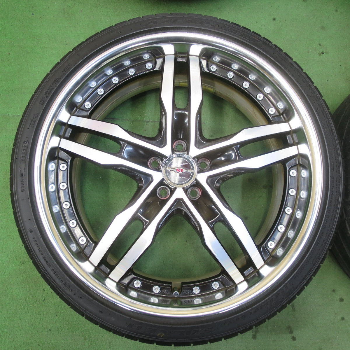 4本価格！22年★86 BRZ 等 Shallen XF-55 225/35R19 ファルケン アゼニス FK510 シャレン 19インチ PCD100/5H★5062404イノ