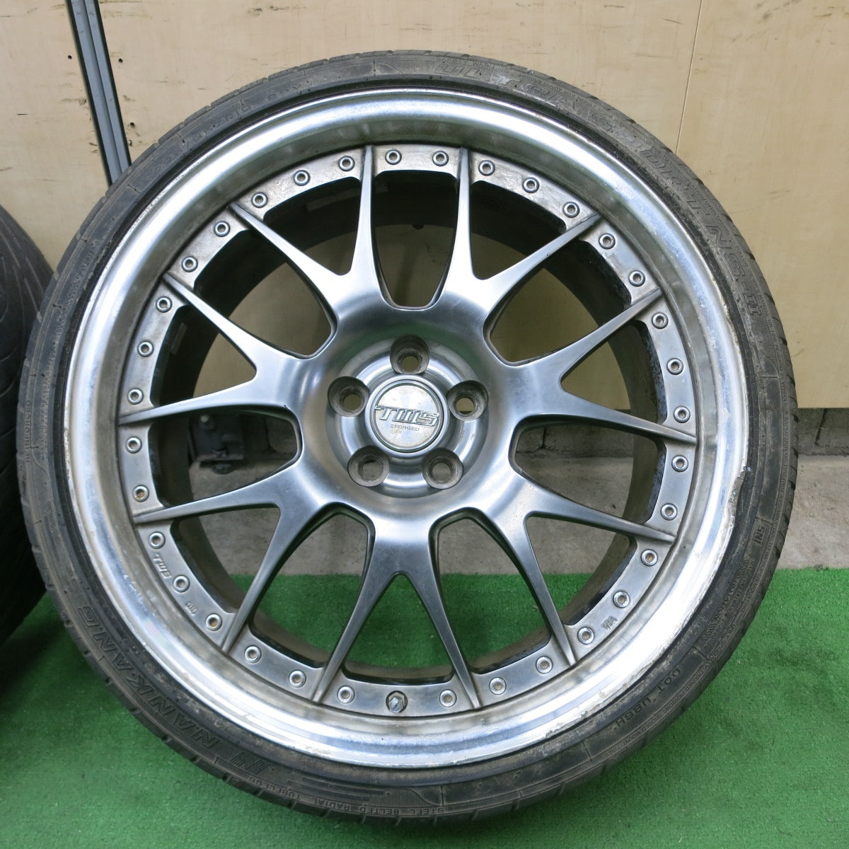 *送料無料* 2本価格★86 BRZ 等 225/35R19 TWS FORGED ナンカン ウルトラスポーツ NS-2 19インチ PCD100/5H★4091402ナノ