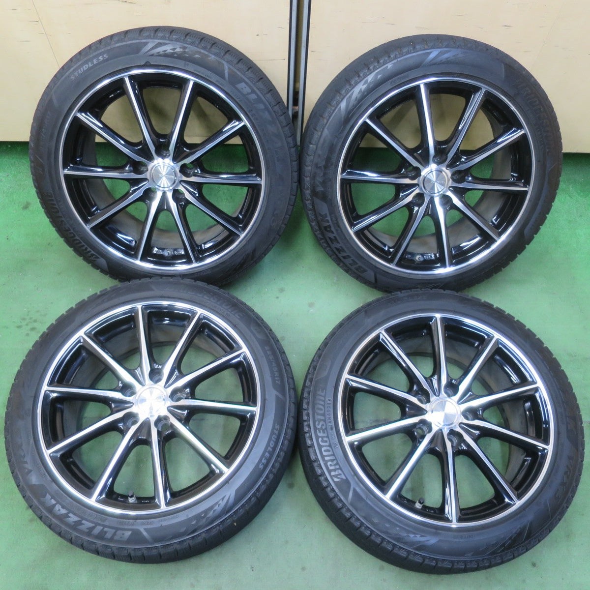 キレイ！センサー付★スタッドレス 225/45R17 ブリヂストン ブリザック VRX3 ECO FORME エコフォルム 17インチ PCD114.3/5H★6022603イス