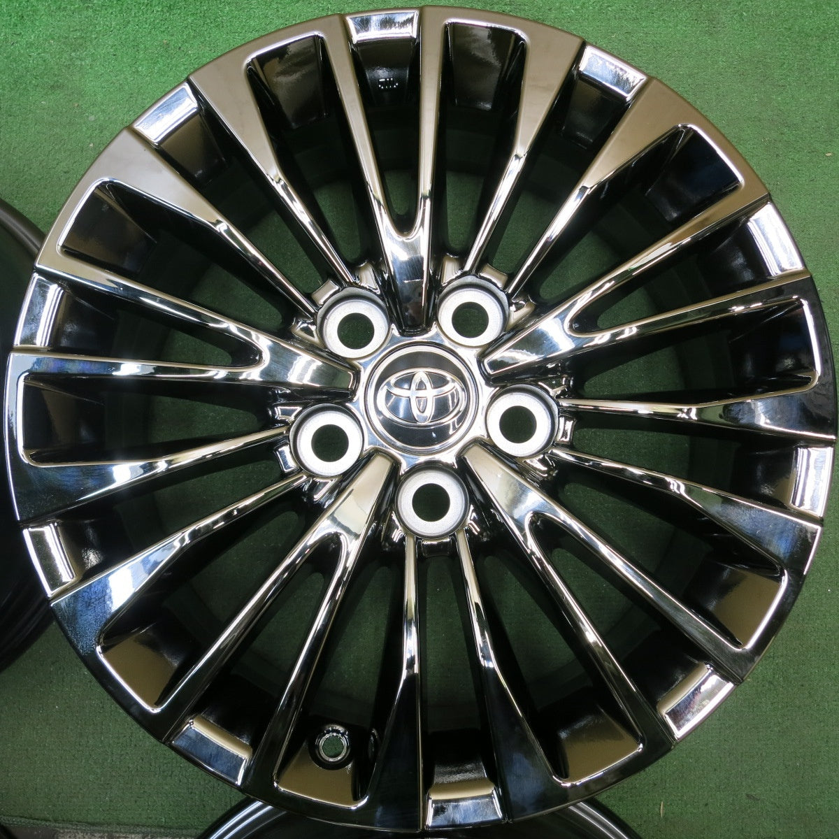新車外し★トヨタ 40系 アルファード エグゼクティブラウンジ 純正 ホイール 17インチ 17×6.5J PCD120/5H★5092505HAホ