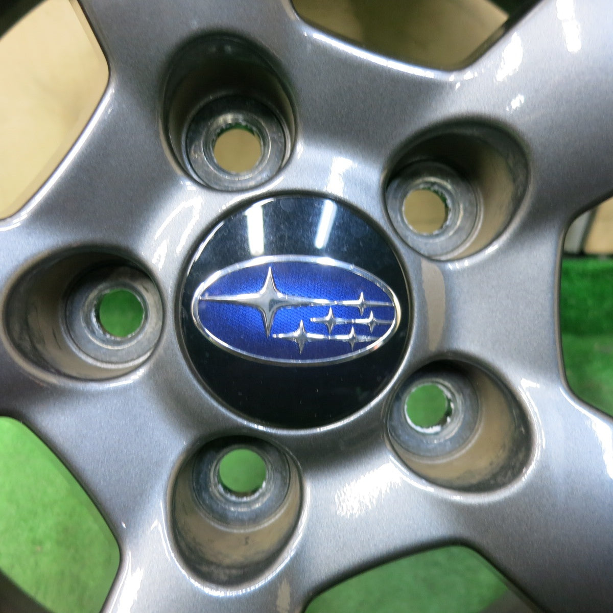 [送料無料] キレイ★スバル XV 2.0e-L EyeSight Smart Edition GT 後期 純正 ホイール 17インチ 特別仕様車 17×7J PCD100/5H★5011506SYホ