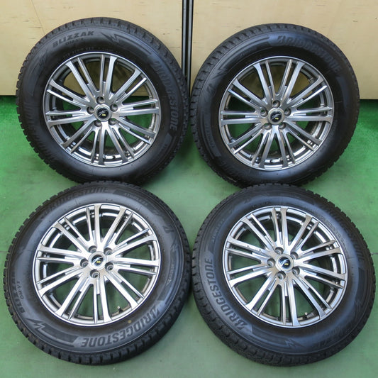 バリ溝！22年！9.5分★フォレスター XV 等 225/60R17 スタッドレス ブリヂストン ブリザック DM-V3 Fang ファング 17インチ PCD100/5H★5103010イス