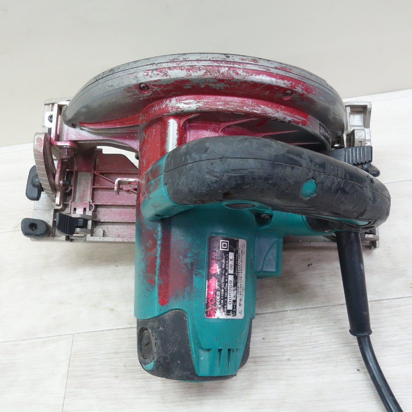 [送料無料] ☆リョービ 電子 丸ノコ 100V W-660ED マルノコ 丸のこ 丸鋸 木工 切断機 電動 工具☆