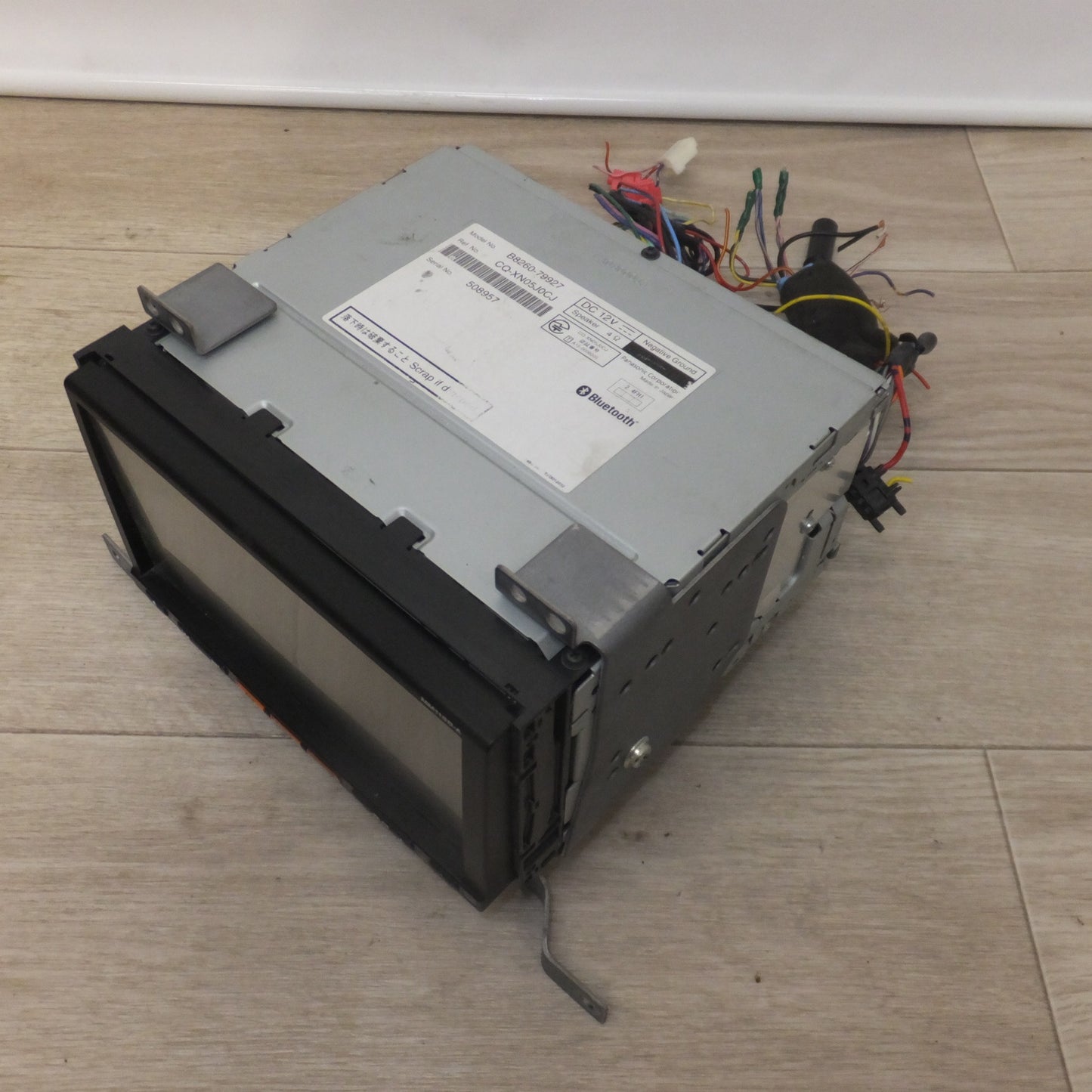 [送料無料] ジャンク★パナソニック製 日産 純正 オリジナルナビゲーション MM115D-A B8260-79927[66]★