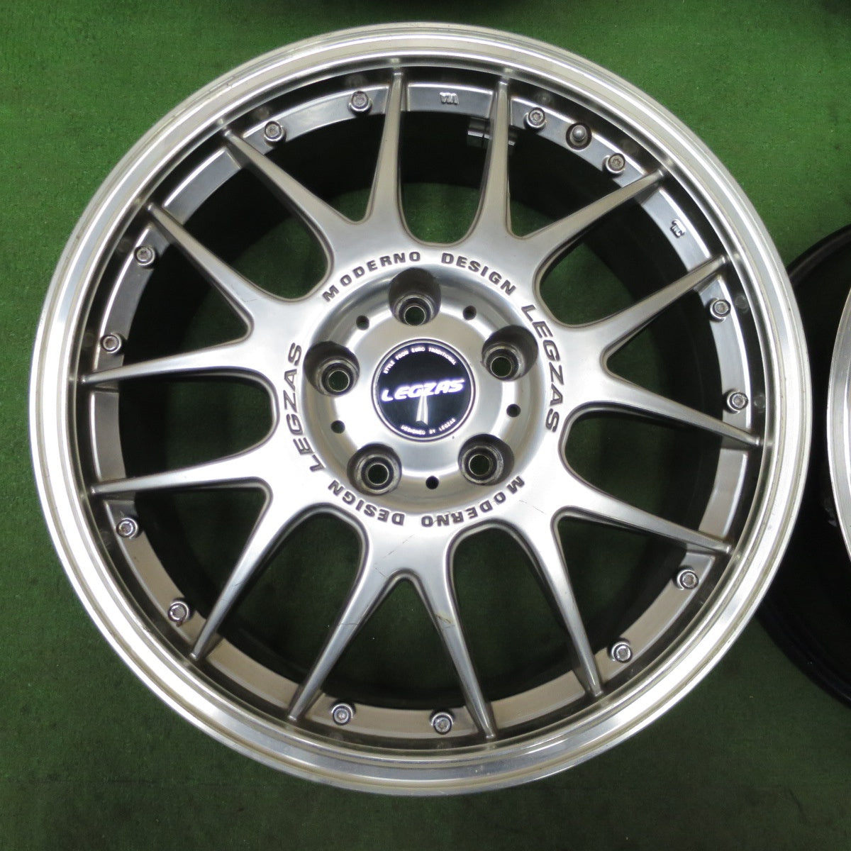 4本価格★Stich LEGZAS M700 17インチ シュティッヒ レグザス ホイール 17×7JJ PCD114.3/5H★6022506ナホ