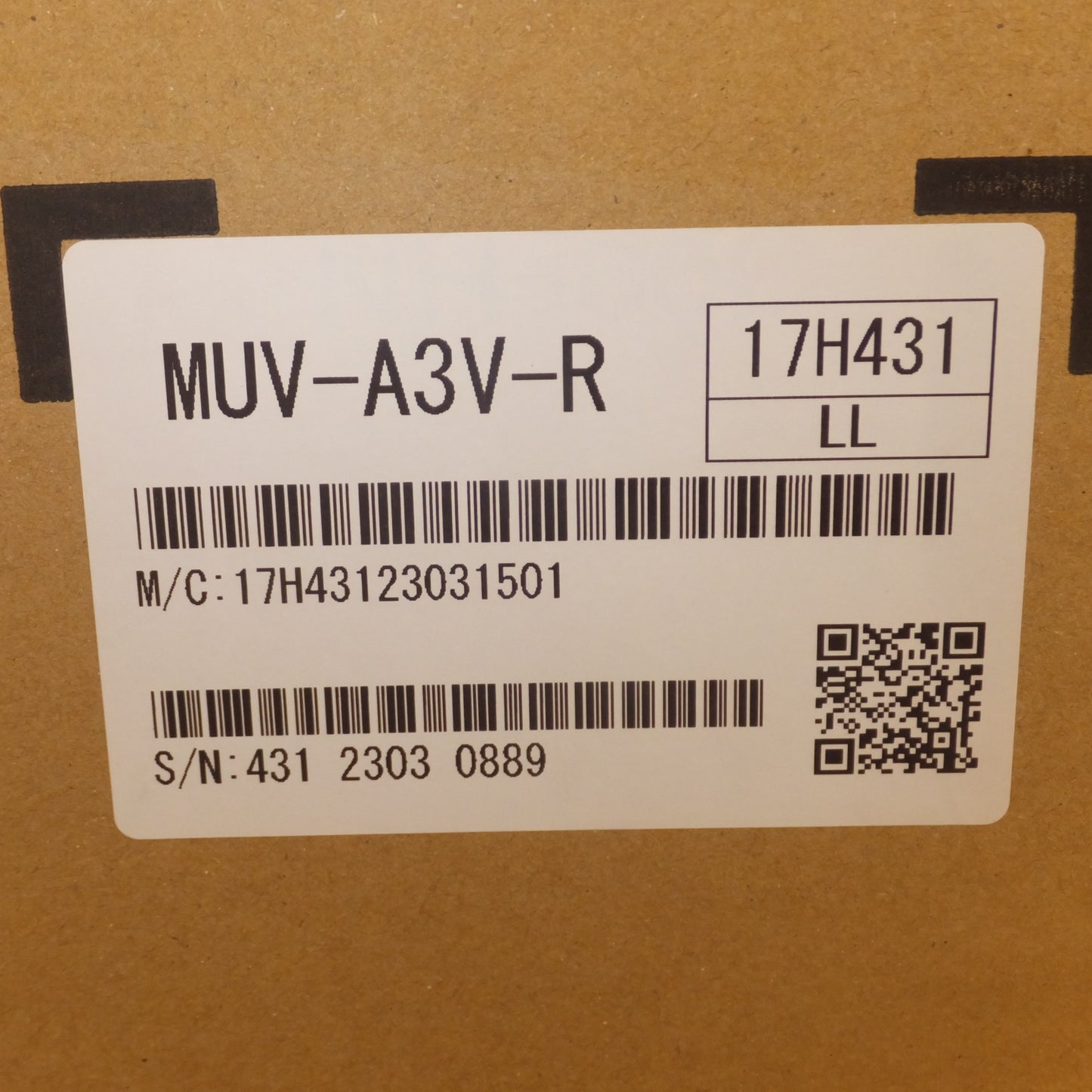 [送料無料] 未使用★三菱 MTSUBISHI 不足電圧継電器 MUV-A3V-R 保護継電器　V=110V f=50/60Hz★