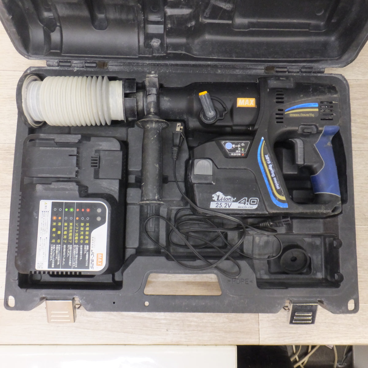 ★マックス MAX 充電式ブラシレスハンマドリル PJ-265[DB]-B2C/40A ZT91718　バッテリ 1個★