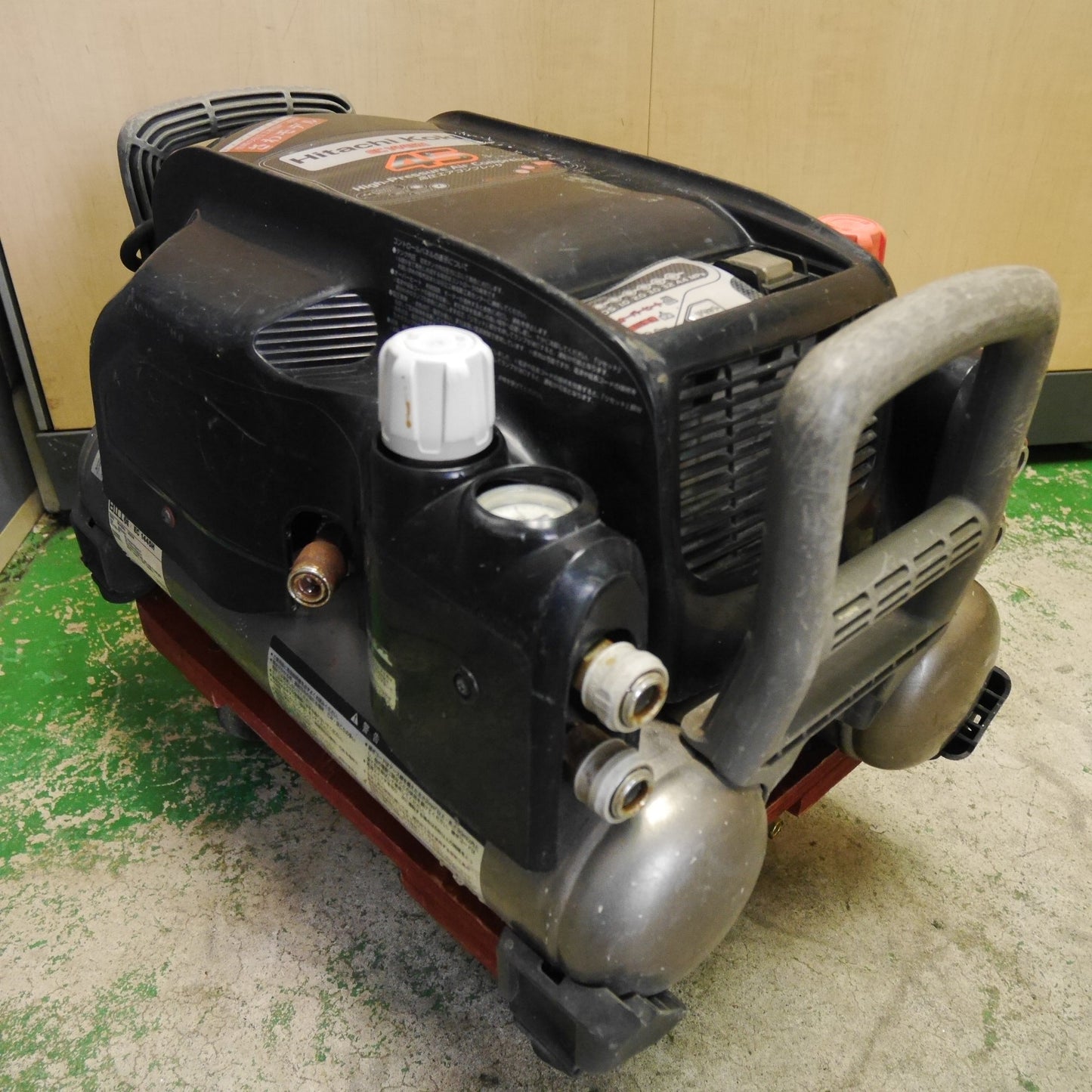 [送料無料] ☆日立 高圧 一般圧 エア コンプレッサ EC1445H エアー ツール 工具 コンプレッサー HITACHI 100V☆
