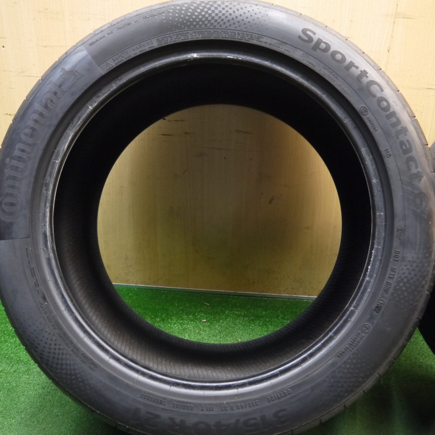 2本価格！22年★315/40R21 コンチネンタル スポーツコンタクト6 タイヤ 21インチ ベンツ GLE GLS 等★6032505Hノタ